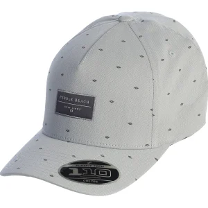 Adjustable<Pebble Beach Resorts Pebble Beach Not Shore Snapback Hat By Travis Mathew