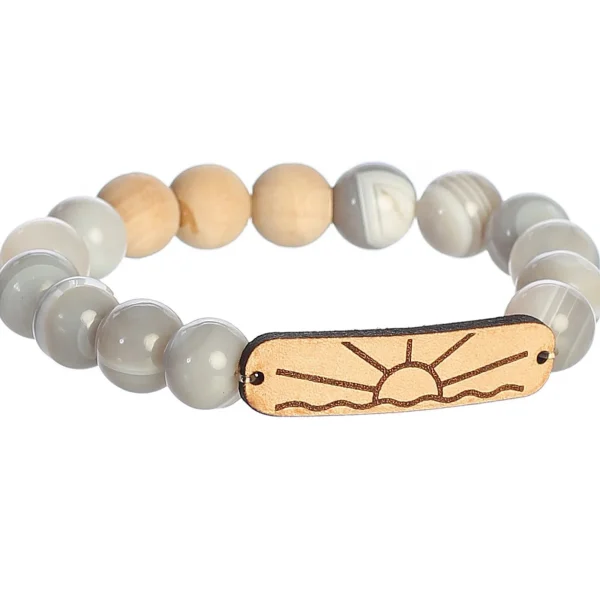 Leather Goods<Pebble Beach Resorts Pebble Beach Outfitters Beaded Bracelet By Freshwater Designs