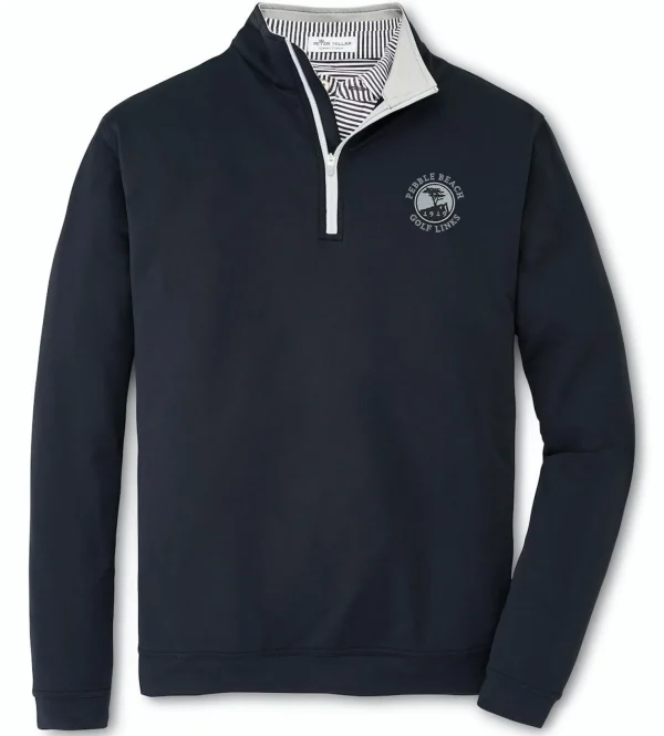 Pullovers And Sweaters<Pebble Beach Resorts Pebble Beach Perth Quarter-Zip By Peter Millar