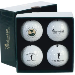 Golf Balls<Pebble Beach Resorts Four Course Golf Ball Set By Taylormade