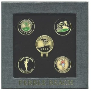 Accessories<Pebble Beach Resorts Four Course Hat Clip & Ball Marker Set