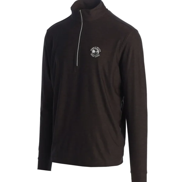 Pullovers And Sweaters<Pebble Beach Resorts Pebble Beach Rounded Crusher 1/4 Zip Pullover By Straight Down