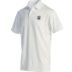 Polos<Pebble Beach Resorts Pebble Beach Signature Dot Performance Polo By Dunning