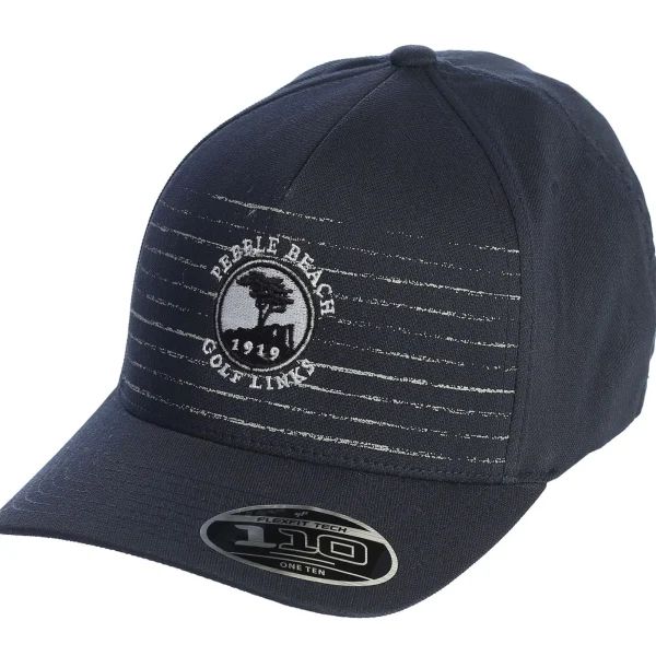 Adjustable<Pebble Beach Resorts Pebble Beach Slats Logo Snap Back Hat By Travis Mathew