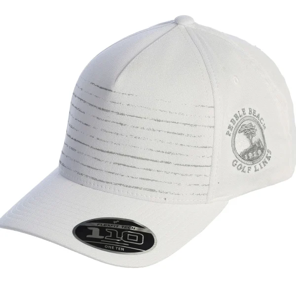 Adjustable<Pebble Beach Resorts Pebble Beach Slats Logo Snap Back Hat By Travis Mathew