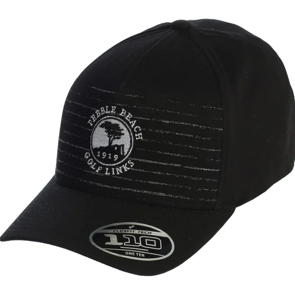 Adjustable<Pebble Beach Resorts Pebble Beach Slats Logo Snap Back Hat By Travis Mathew