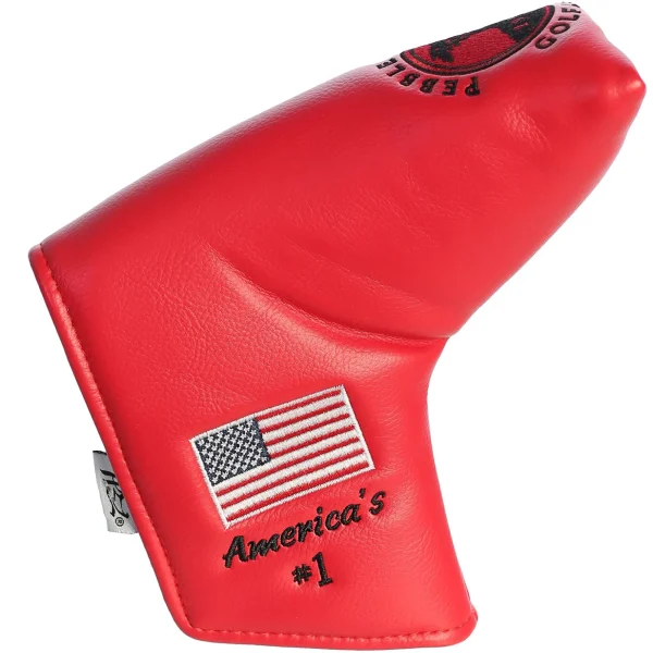 Headcovers<Pebble Beach Resorts Pebble Beach Solid Blade Putter Cover By Prg