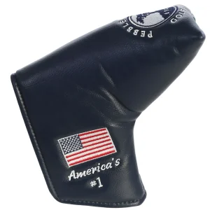 Headcovers<Pebble Beach Resorts Pebble Beach Solid Blade Putter Cover By Prg