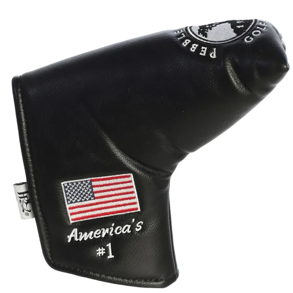 Headcovers<Pebble Beach Resorts Pebble Beach Solid Blade Putter Cover By Prg