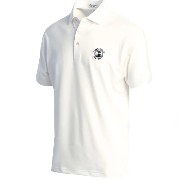 Polos<Pebble Beach Resorts Pebble Beach Solid Polo By Peter Millar