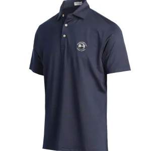 Polos<Pebble Beach Resorts Pebble Beach Solid Polo By Peter Millar