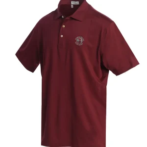 Polos<Pebble Beach Resorts Pebble Beach Solid Polo By Peter Millar
