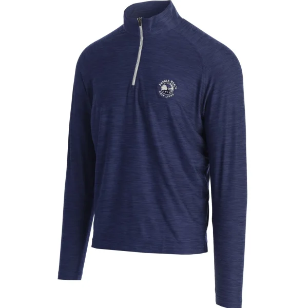 Pullovers And Sweaters<Pebble Beach Resorts Pebble Beach Sport Fit 1/4 Zip Pullover By Donald Ross