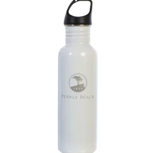 Mugs & Drinkware<Pebble Beach Resorts Pebble Beach Stainless Steel Etched Water Bottle Green