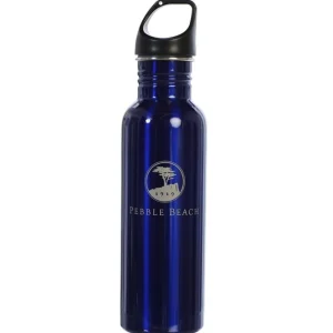 Mugs & Drinkware<Pebble Beach Resorts Pebble Beach Stainless Steel Etched Water Bottle Green