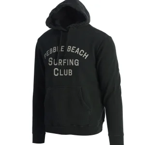 Sweatshirts<Pebble Beach Resorts Pebble Beach Surfing Club Label Hoodie By Original Retro Brand
