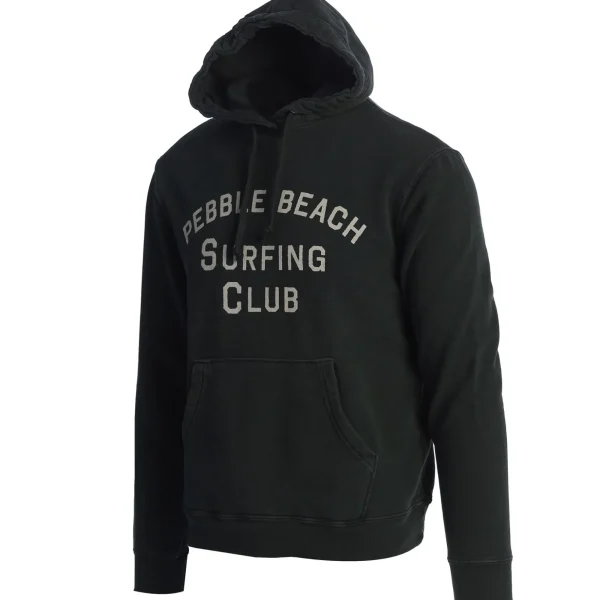 Sweatshirts<Pebble Beach Resorts Pebble Beach Surfing Club Label Hoodie By Original Retro Brand
