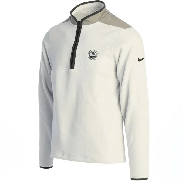Pullovers And Sweaters<Pebble Beach Resorts Pebble Beach Therma-Fit Fleece 1/2 Zip Photon Dust Pullover By Nike