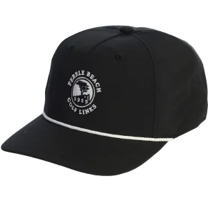 Adjustable<Pebble Beach Resorts Pebble Beach Women's 5 Panel Rope Hat By Adidas