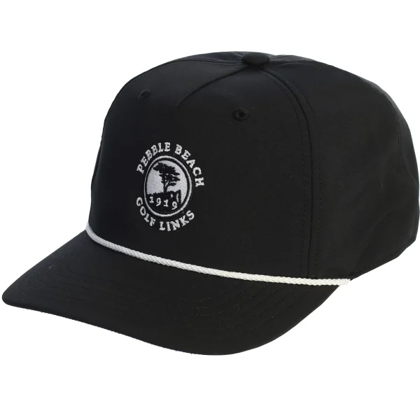 Adjustable<Pebble Beach Resorts Pebble Beach Women's 5 Panel Rope Hat By Adidas