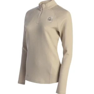 Pullovers And Sweaters<Pebble Beach Resorts Pebble Beach Women's 1/4 Zip Knit Pullover By Adidas