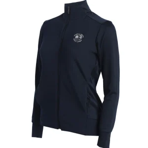 Outerwear<Pebble Beach Resorts Pebble Beach Women's Textured Full Zip Jacket By Adidas