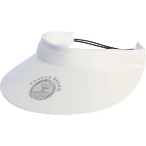 Women's<Pebble Beach Resorts Pebble Beach Women's Wide Brim Slide Strap Visor By Vimhue