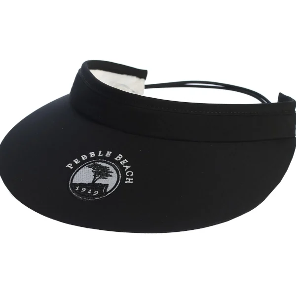Women's<Pebble Beach Resorts Pebble Beach Women's Wide Brim Slide Strap Visor By Vimhue