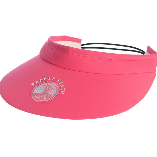 Women's<Pebble Beach Resorts Pebble Beach Women's Wide Brim Slide Strap Visor By Vimhue