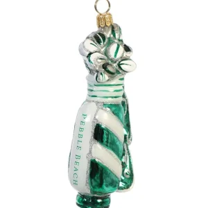 Ornaments<Pebble Beach Resorts Pick Your Course Golf Bag Holiday Ornament By Joy To The World Collectibles