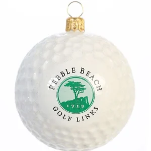 Ornaments<Pebble Beach Resorts Pick Your Course Golf Ball Holiday Ornament By Joy To The World Collectibles
