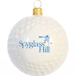 Ornaments<Pebble Beach Resorts Pick Your Course Golf Ball Holiday Ornament By Joy To The World Collectibles