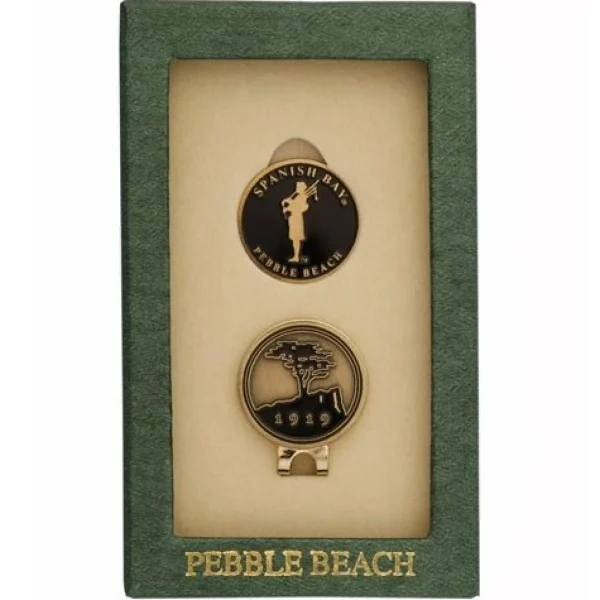 Accessories<Pebble Beach Resorts Spanish Bay Bagpiper Hat Clip & Ball Marker Set