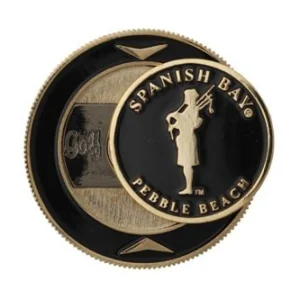 Accessories<Pebble Beach Resorts Spanish Bay Bagpiper Magnetic Coin Holder & Ball Marker
