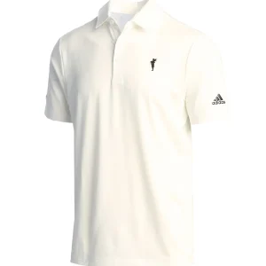Polos<Pebble Beach Resorts Spanish Bay Men's Ultimate White Polo By Adidas