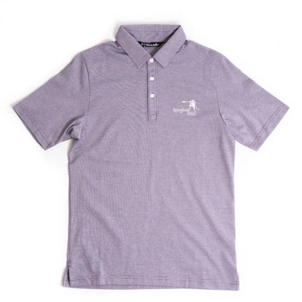 Polos<Pebble Beach Resorts Spyglass Hill Zinna Polo By Travis Mathew