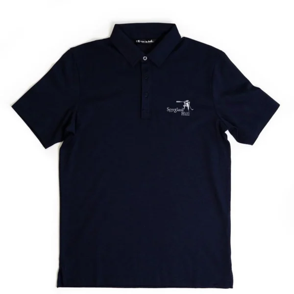 Polos<Pebble Beach Resorts Spyglass Hill Zinna Polo By Travis Mathew