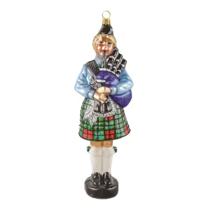 Ornaments<Pebble Beach Resorts The Links At Spanish Bay Collectible Female Bagpiper Ornament