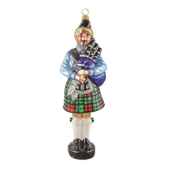 Ornaments<Pebble Beach Resorts The Links At Spanish Bay Collectible Female Bagpiper Ornament
